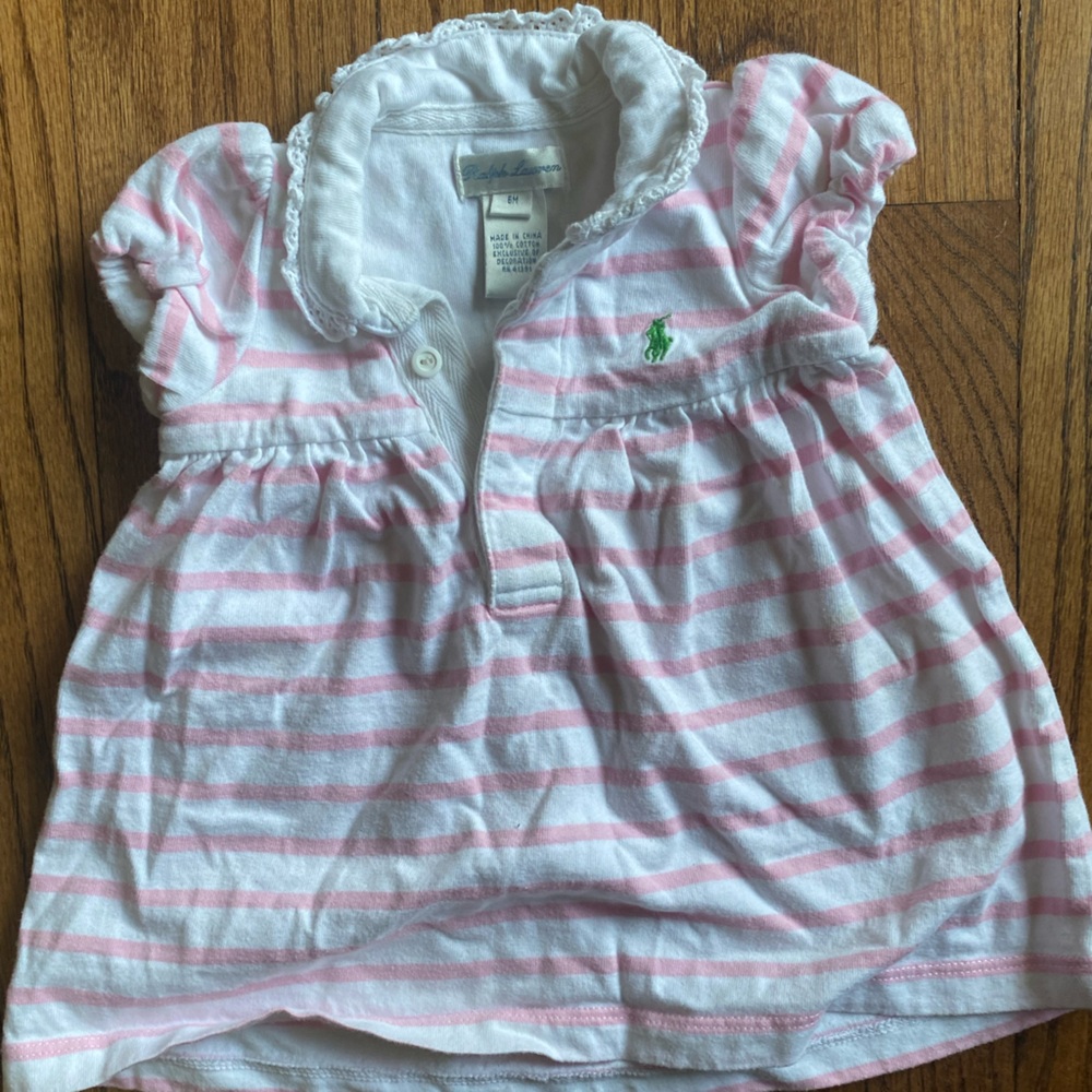 Ralph Lauren Casual 6 month Baby Girl Dress
